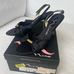 Nina Black Heels